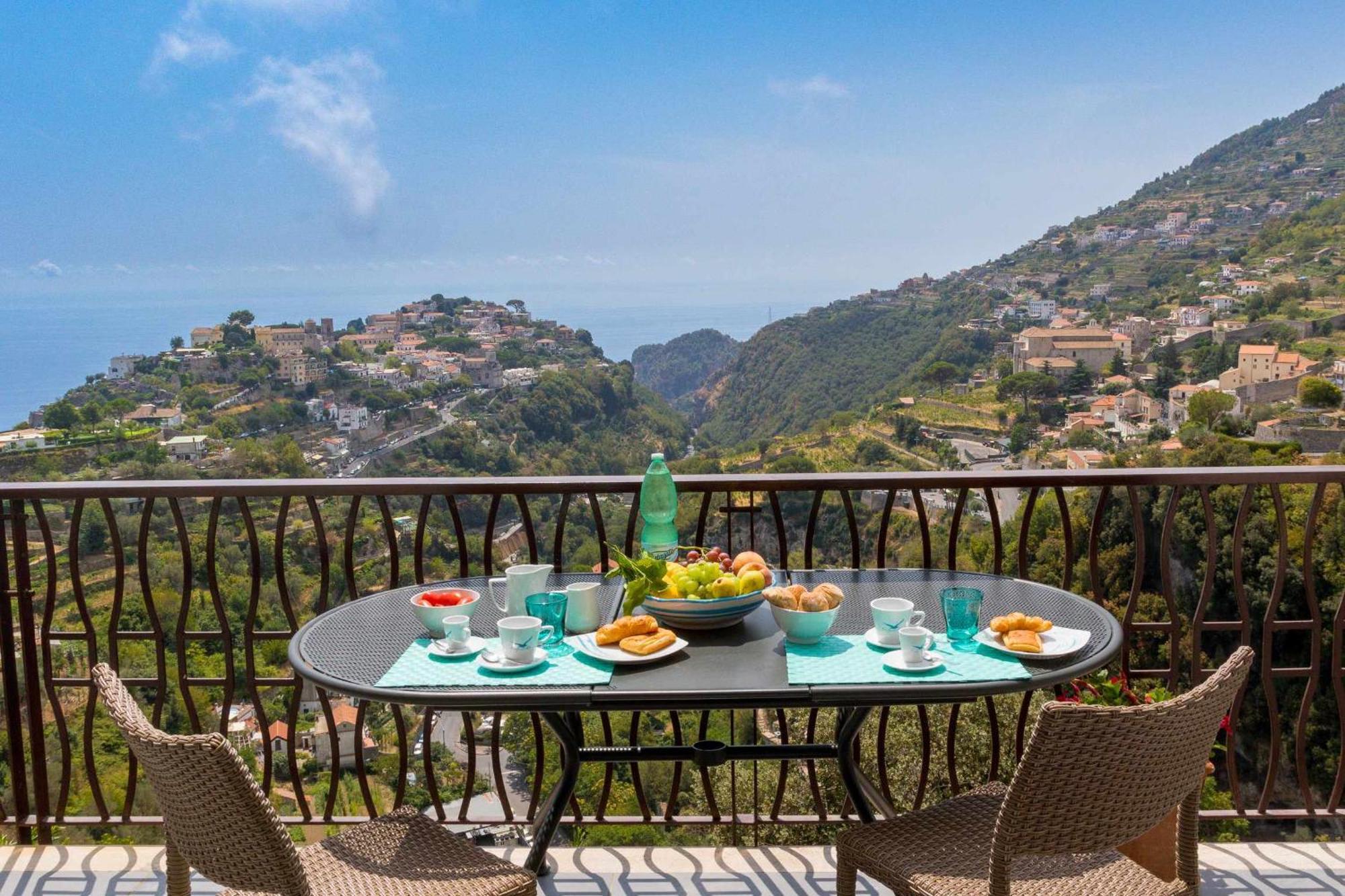 Colpo Dali Amazing View In Ravello Villa Buitenkant foto