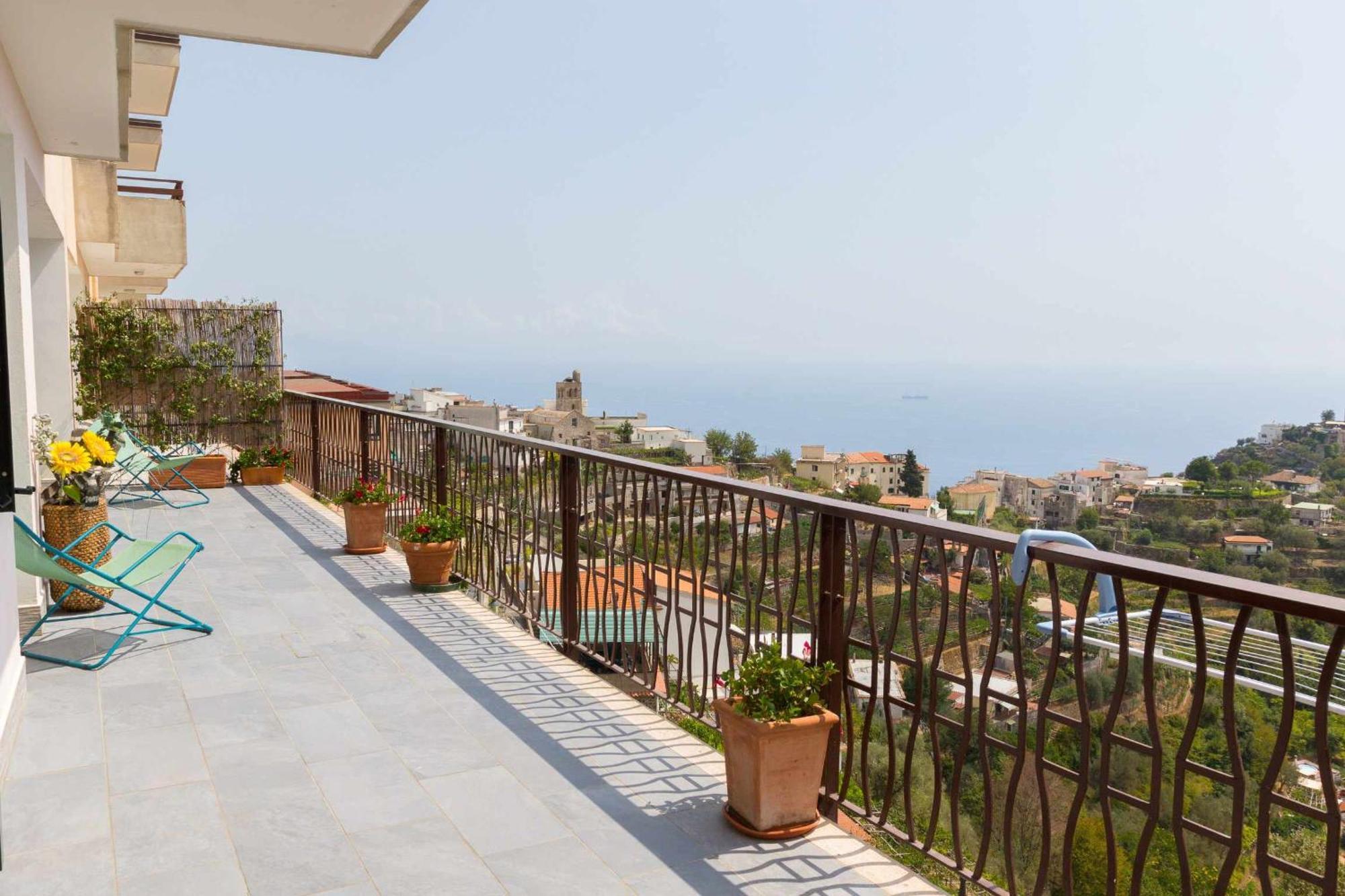 Colpo Dali Amazing View In Ravello Villa Buitenkant foto